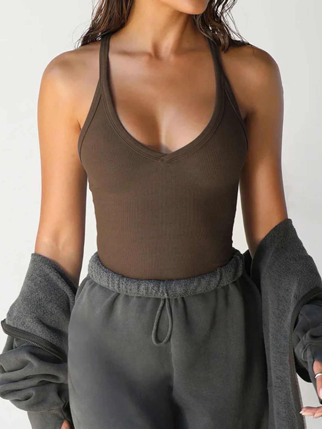Devine Scoop Neck Tank - Lunaria