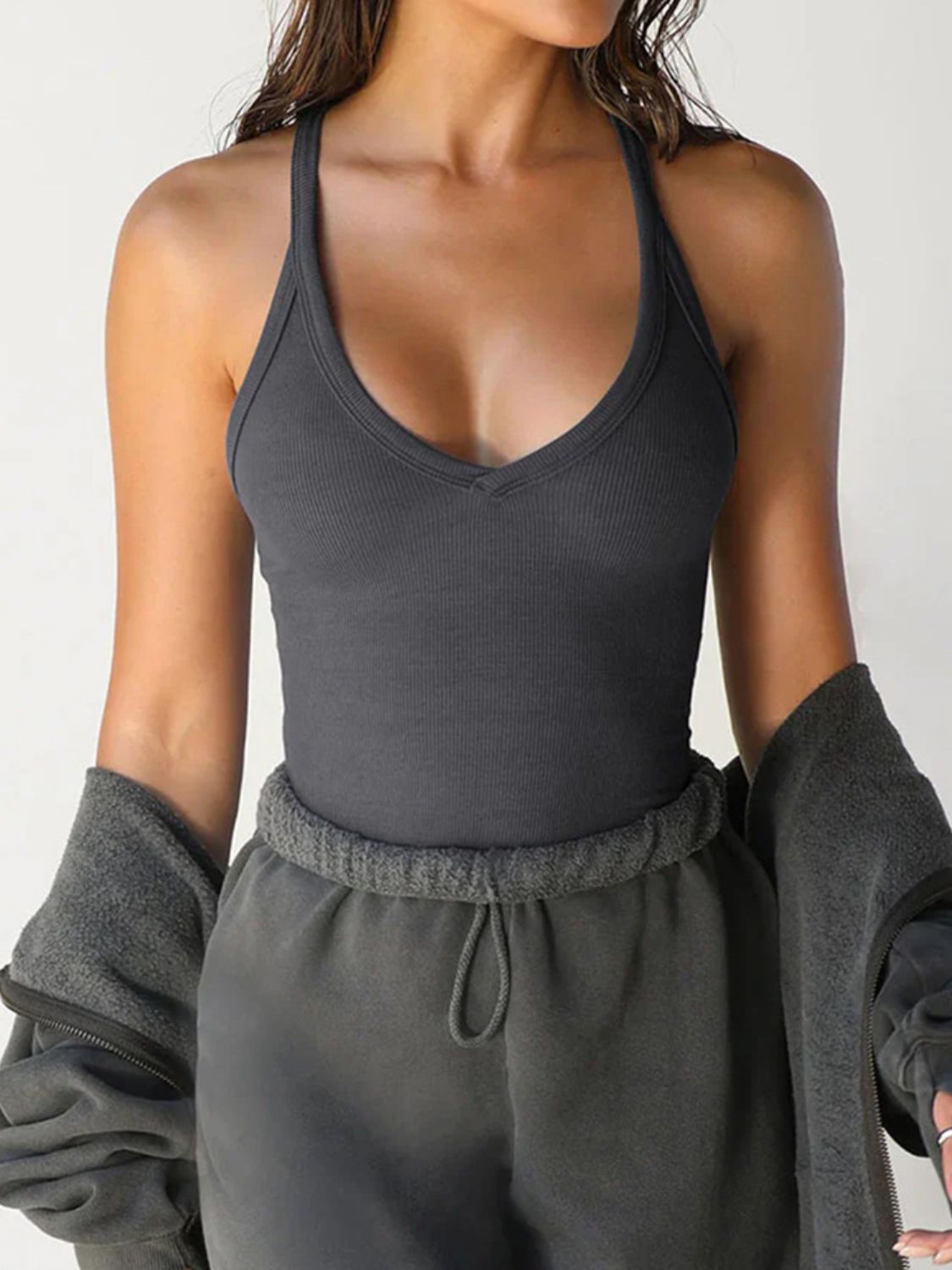 Devine Scoop Neck Tank - Lunaria